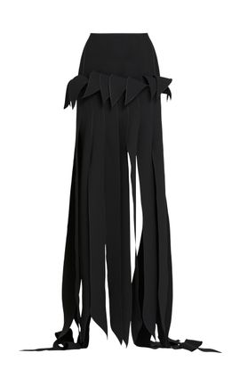 Maticevski Maticevski Conclusion Fringe Maxi Skirt