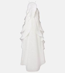 Maticevski Maticevski DÃ©lice Wave ruffled maxi dress