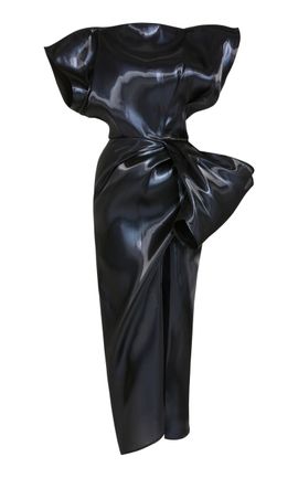 Maticevski Maticevski Eagle SilkBlend Lamé Midi Dress