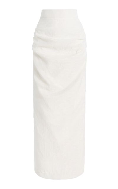 Maticevski Maticevski Exclusive Saucy Minx Crinkled Maxi Skirt