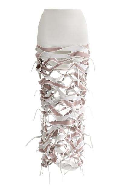 Maticevski Maticevski Flicker Cutout Midi Skirt
