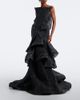 Maticevski Maticevski Friesian tiered cloqué bustier gown - 2