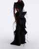 Maticevski Maticevski Furiosa fringed appliqué gown - 2