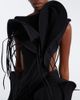 Maticevski Maticevski Furiosa fringed appliqué gown - 3