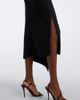 Maticevski Maticevski Gleam draped midi skirt - 4