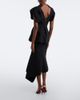 Maticevski Maticevski Gleam draped midi skirt - 6