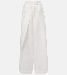 Maticevski Maticevski Hello Sailor pleated wide-leg pants