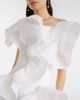 Maticevski Maticevski Indulgence organza-trimmed ruffled gown - 4