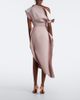 Maticevski Maticevski Invoke draped asymmetric midi dress - 5
