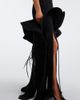 Maticevski Maticevski Kingdom fringed peplum gown - 4