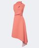 Maticevski Maticevski Lash draped asymmetric midi dress - 1
