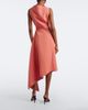 Maticevski Maticevski Lash draped asymmetric midi dress - 5
