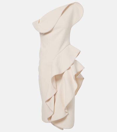 Maticevski Maticevski Ruffled one-shoulder midi dress