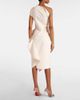 Maticevski Maticevski Ruffled one-shoulder midi dress - 3