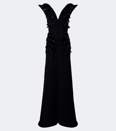 Maticevski Maticevski Spearhead sequined embellished gown