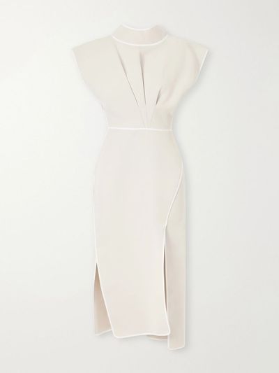 MATICEVSKI Pageant paneled crepe midi dress