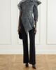 MATICEVSKI Scintilla asymmetric crinkled-georgette blouse - 2