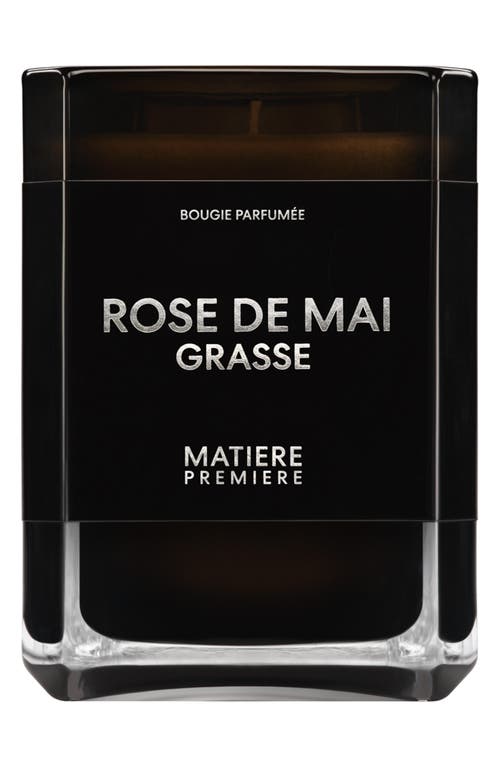 MATIERE PREMIERE MATIERE PREMIERE Rose de Mai Grasse Candle 