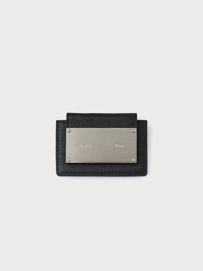 Matin Kim ACCORDION WALLET IN BLACK