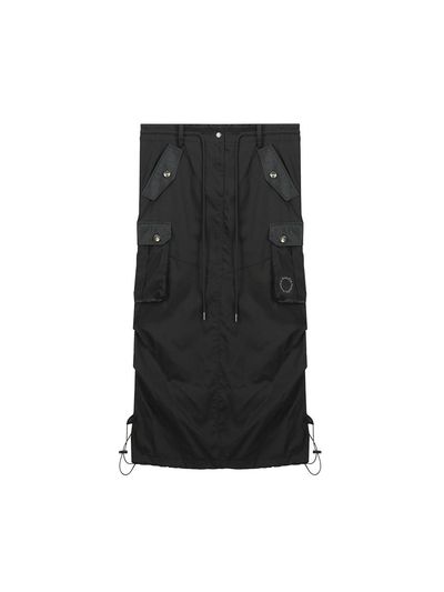 Matin Kim Cargo Maxi Skirt - Charcoal