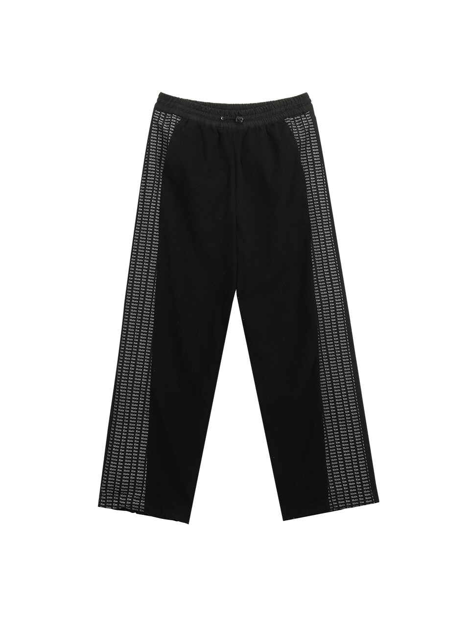 Matin Kim Fleece Track Pants In Black