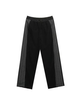Matin Kim Fleece Track Pants In Black