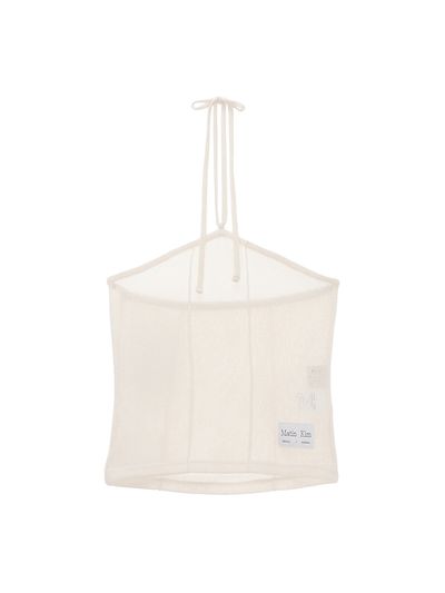 Matin Kim Halter Neck Tube Top