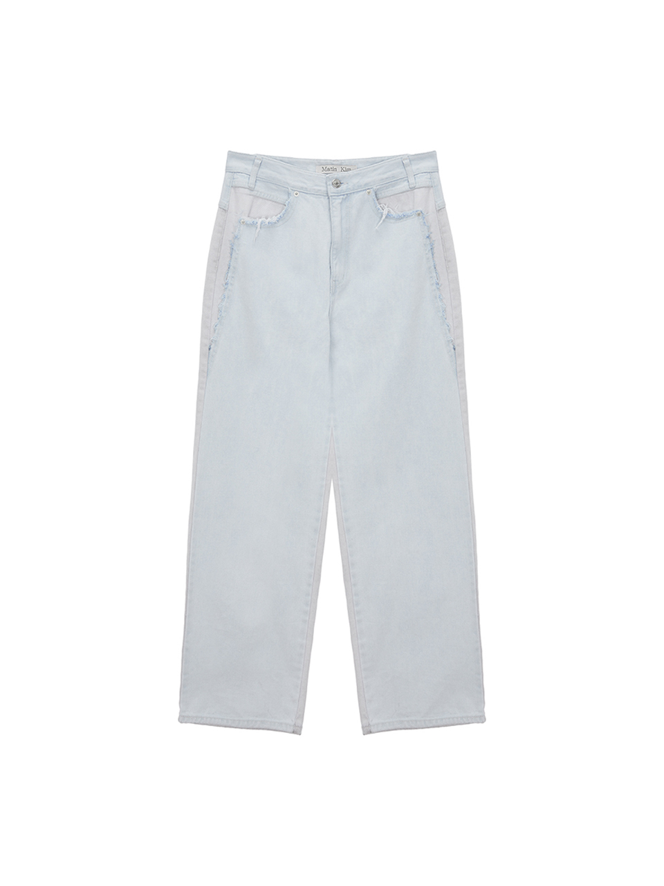 Matin Kim Inside Out Denim Pants_Sky