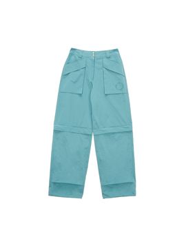 Matin Kim Knee Zip-Out Pocket Pants_Aqua Green