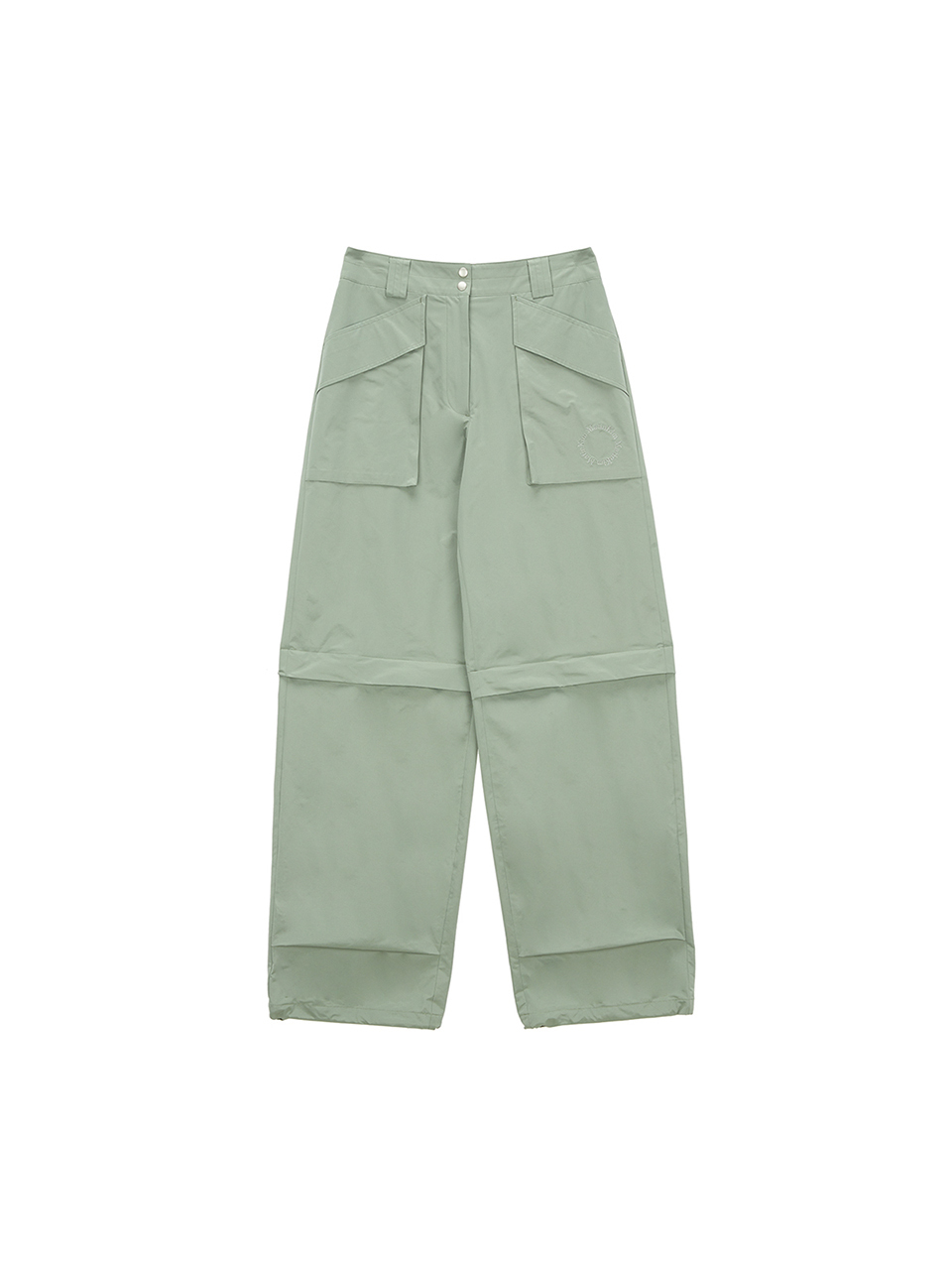 Matin Kim Knee Zip-Out Pocket Pants_Khaki