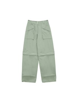 Matin Kim Knee Zip-Out Pocket Pants_Khaki