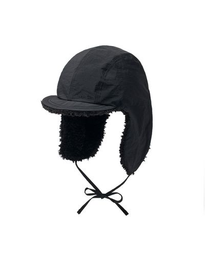 Matin Kim MATIN REVERSIBLE TROOPER HAT [BLACK]