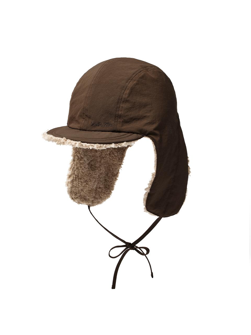Matin Kim MATIN REVERSIBLE TROOPER HAT [BROWN]