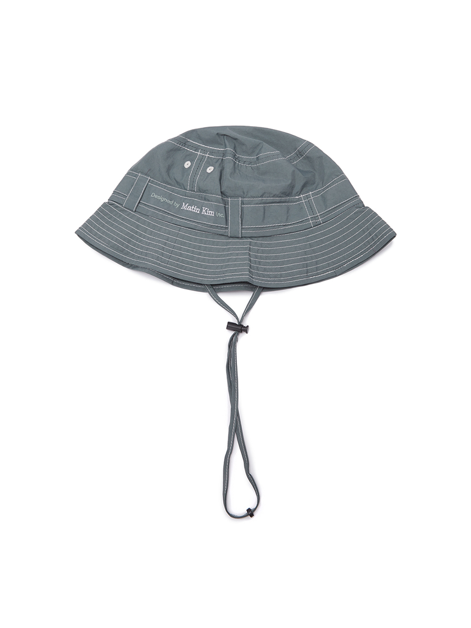 Matin Kim Matin Stitch Safari Bucket_Charcoal