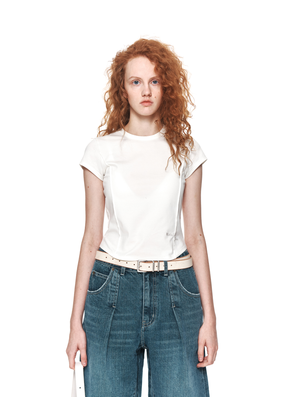 Matin Kim Slim Fit Short Sleeve T-shirt - White