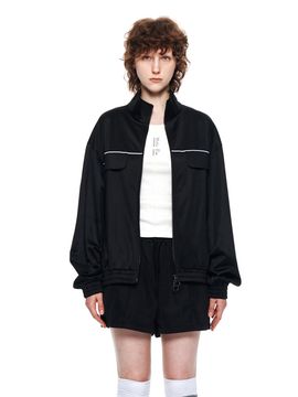 Matin Kim Track Short Pants_Black