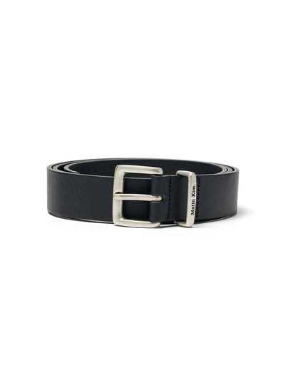 Matin Kim VINTAGE LEATHER BELT IN BLACK