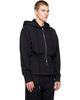 MATIÈRES FÉCALES MATIÈRES FÉCALES Black Cropped Cult Hoodie - 2