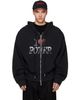 MATIÈRES FÉCALES MATIÈRES FÉCALES Black 'I Love Power' Hoodie - 1