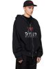 MATIÈRES FÉCALES MATIÈRES FÉCALES Black 'I Love Power' Hoodie - 2