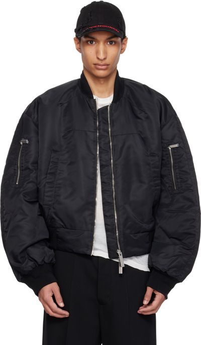 MATIÈRES FÉCALES MATIÈRES FÉCALES Black Jev Bomber Jacket