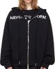 MATIÈRES FÉCALES MATIÈRES FÉCALES Black 'Never Conform' Hoodie - 1