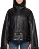 MATIÈRES FÉCALES MATIÈRES FÉCALES Black Parma Leather Jacket - 1