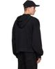 MATIÈRES FÉCALES MATIÈRES FÉCALES Black 'UNCENSORED' Family Knit Hoodie - 3