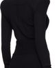 MATIÈRES FÉCALES MATIÈRES FÉCALES Black Vendome Knit Cardigan - 3