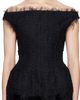 MATIÈRES FÉCALES MATIÈRES FÉCALES Black Vendome Tweed Top - 1
