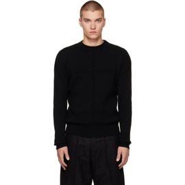 MATIÈRES FÉCALES MATIÈRES FÉCALES Black Victor Knit Sweater