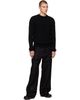 MATIÈRES FÉCALES MATIÈRES FÉCALES Black Victor Knit Sweater - 4