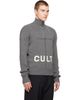 MATIÈRES FÉCALES MATIÈRES FÉCALES Gray 'Cult' Quarter-Zip Sweater - 2