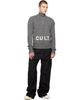 MATIÈRES FÉCALES MATIÈRES FÉCALES Gray 'Cult' Quarter-Zip Sweater - 4